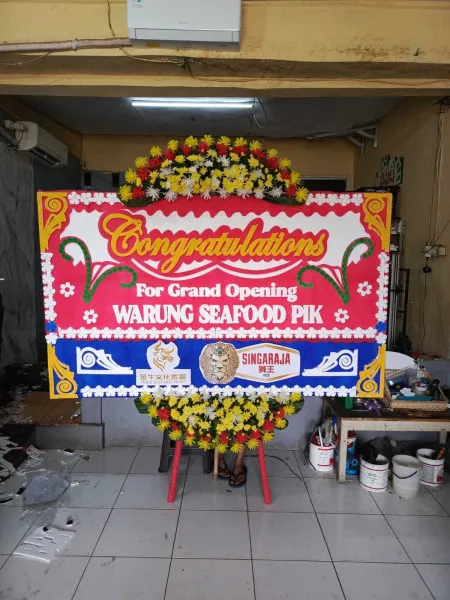 Papan Bunga Ucapan Selamat Sukaasih