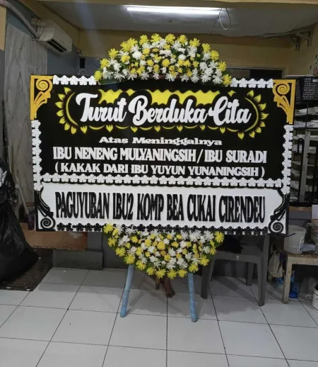 Papan Bunga Duka Sukaasih